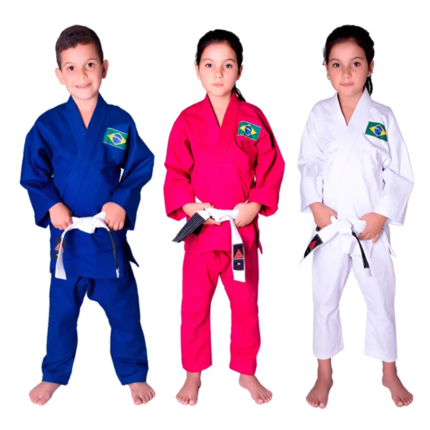Kimono Infantil Jiu Jitsu Judo Reforçado